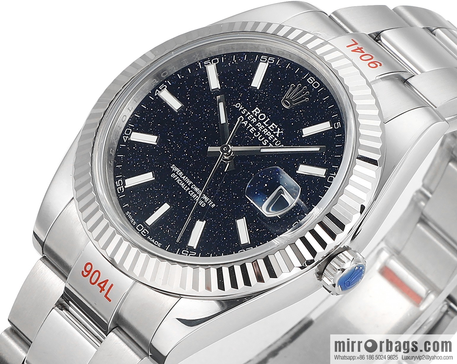 F8 new 🌈 Rolex 41 log natural gemstone plate custom series original size 41mm3235 integrated movement three watches