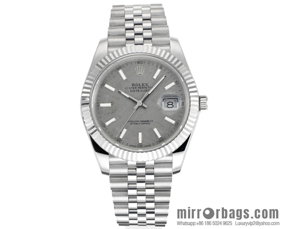 F8 new 🌈 Rolex 41 log natural gemstone plate custom series 3235 integrated movement five watches