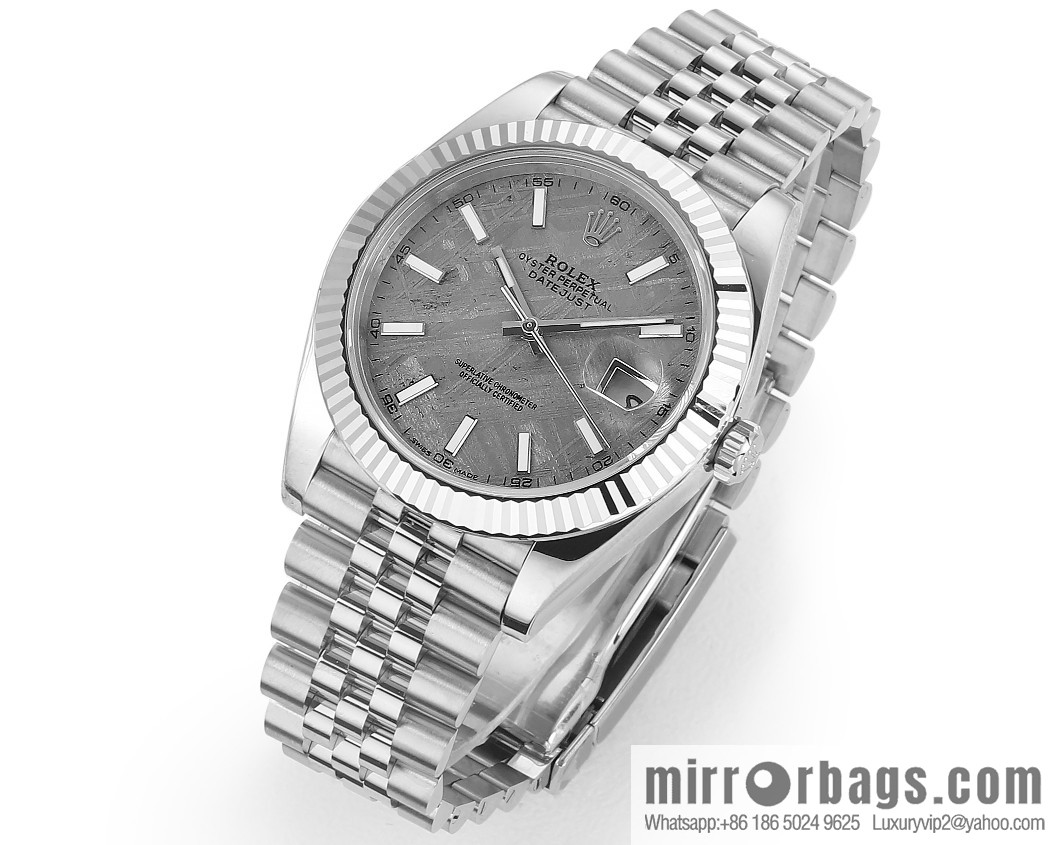 F8 new 🌈 Rolex 41 log natural gemstone plate custom series 3235 integrated movement five watches