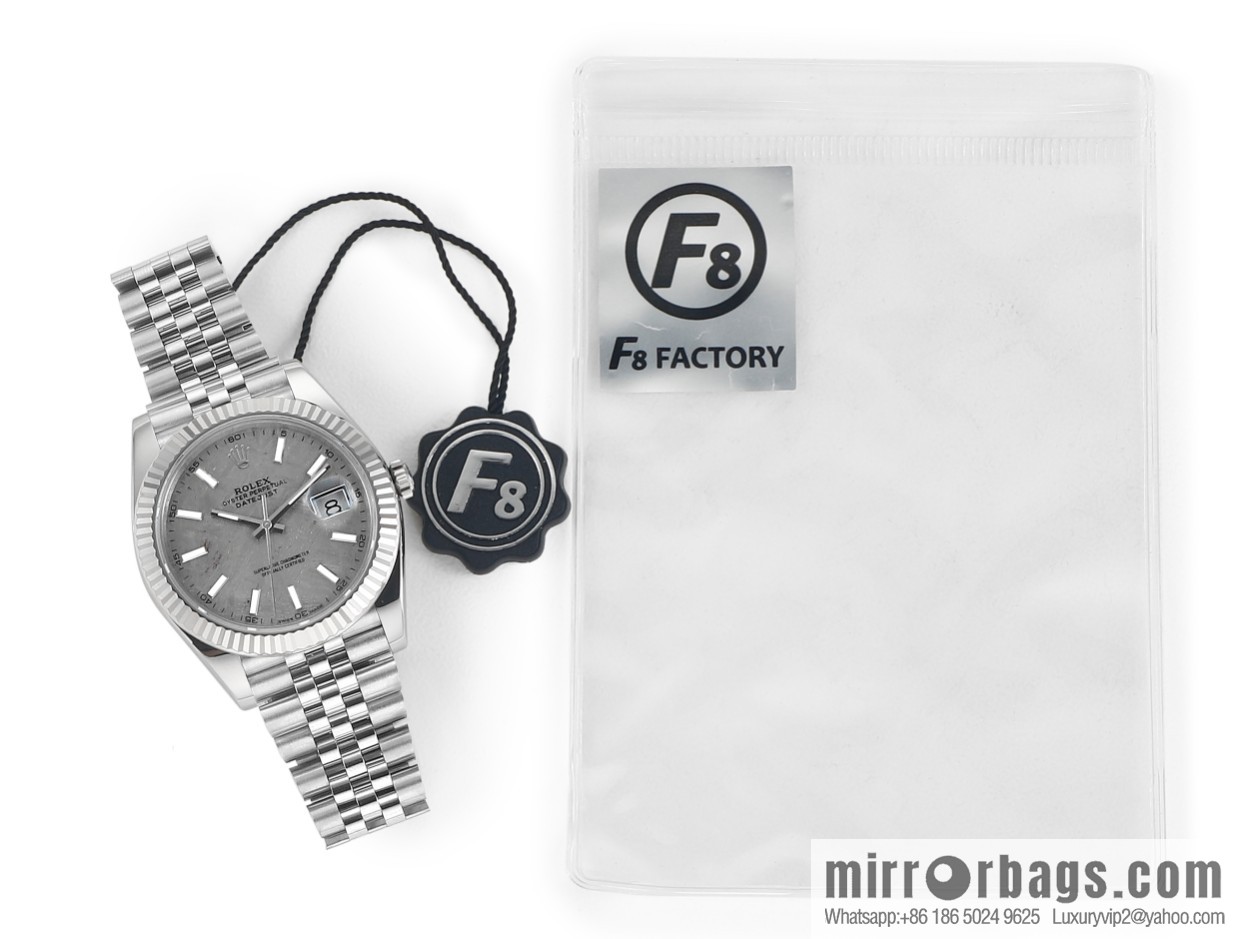 F8 new 🌈 Rolex 41 log natural gemstone plate custom series 3235 integrated movement five watches