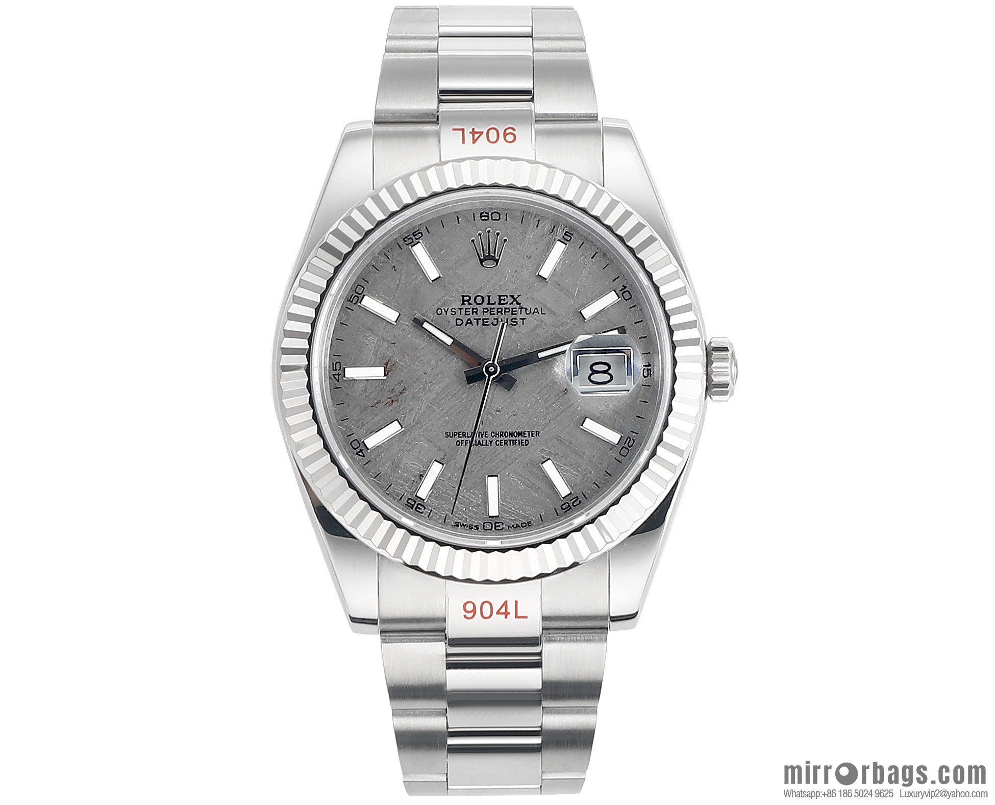 F8 new 🌈 Rolex 41 log natural gemstone plate custom series original size 41mm3235 integrated movement three watches