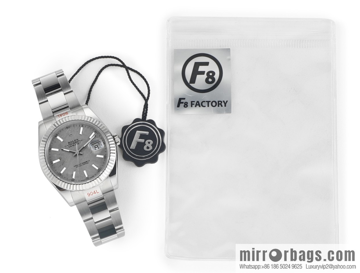 F8 new 🌈 Rolex 41 log natural gemstone plate custom series original size 41mm3235 integrated movement three watches