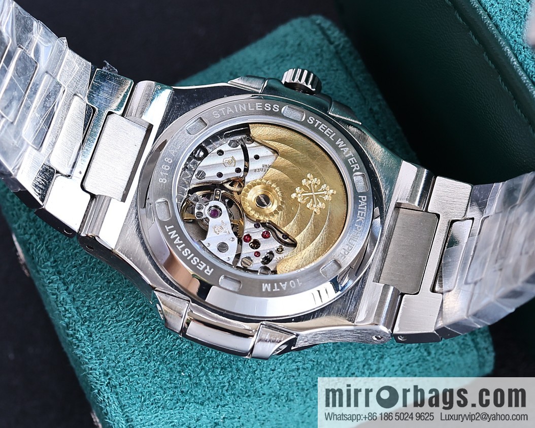 PP Patek. Philippe Nautilus Gypsy Edition Customized Original 324 Movement Watch