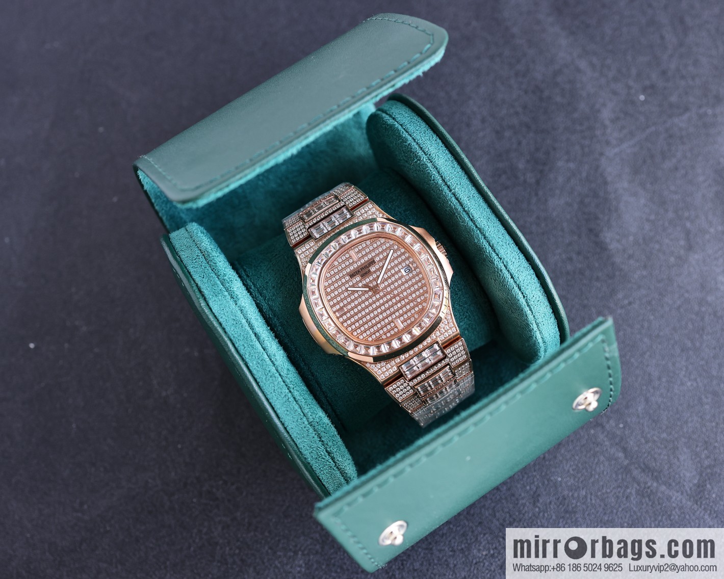 PP Patek. Philippe Nautilus Gypsy Edition New Customized Original 324 Movement Watch