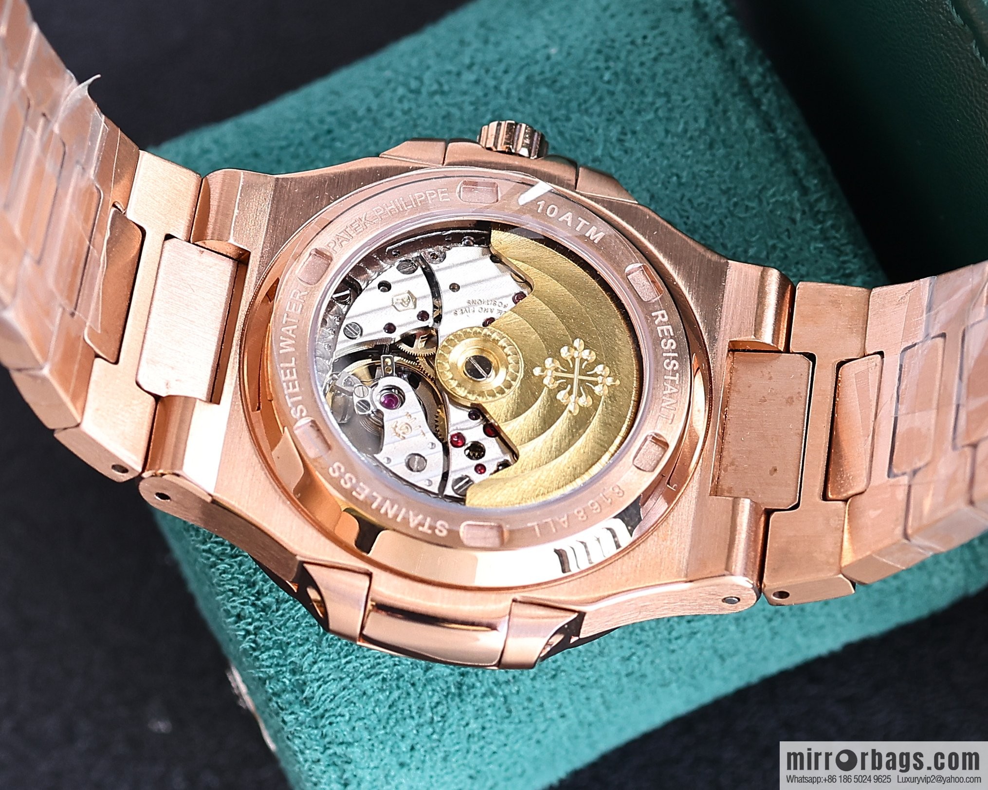 PP Patek. Philippe Nautilus Gypsy Edition New Customized Original 324 Movement Watch
