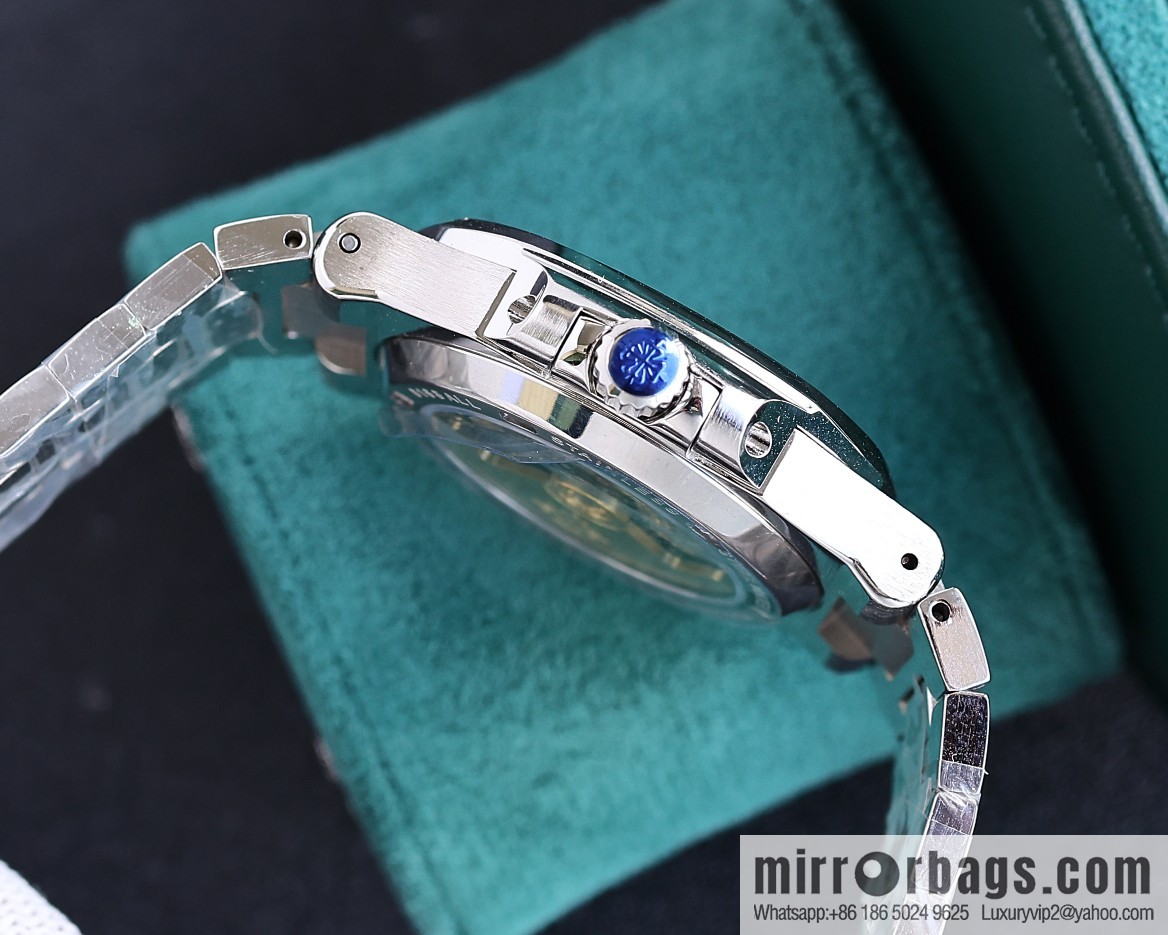 PP Patek. Philippe Nautilus Gypsy Edition Customized Original 324 Movement Watch