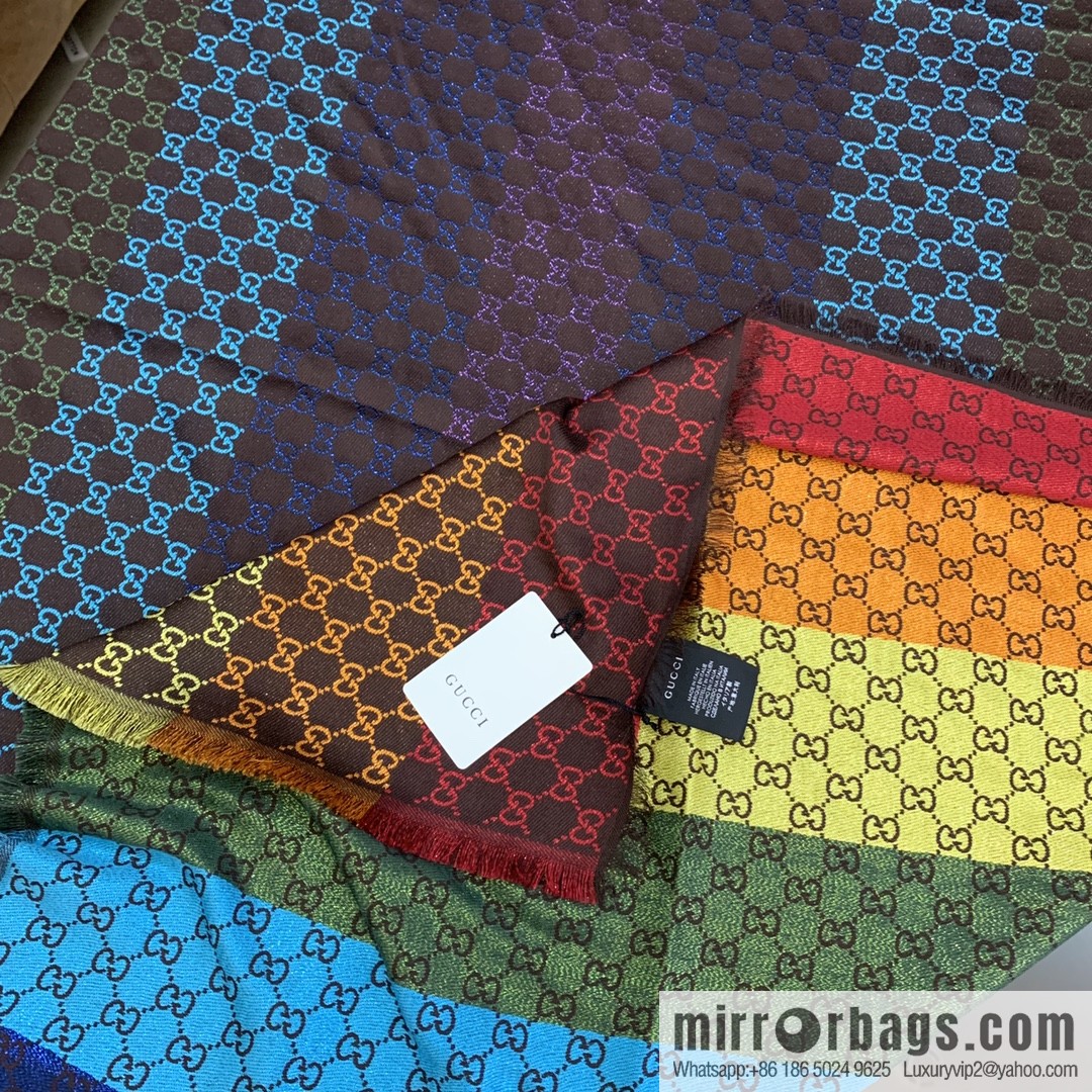GUCCI Gucci GG logo women's scarf 558274
