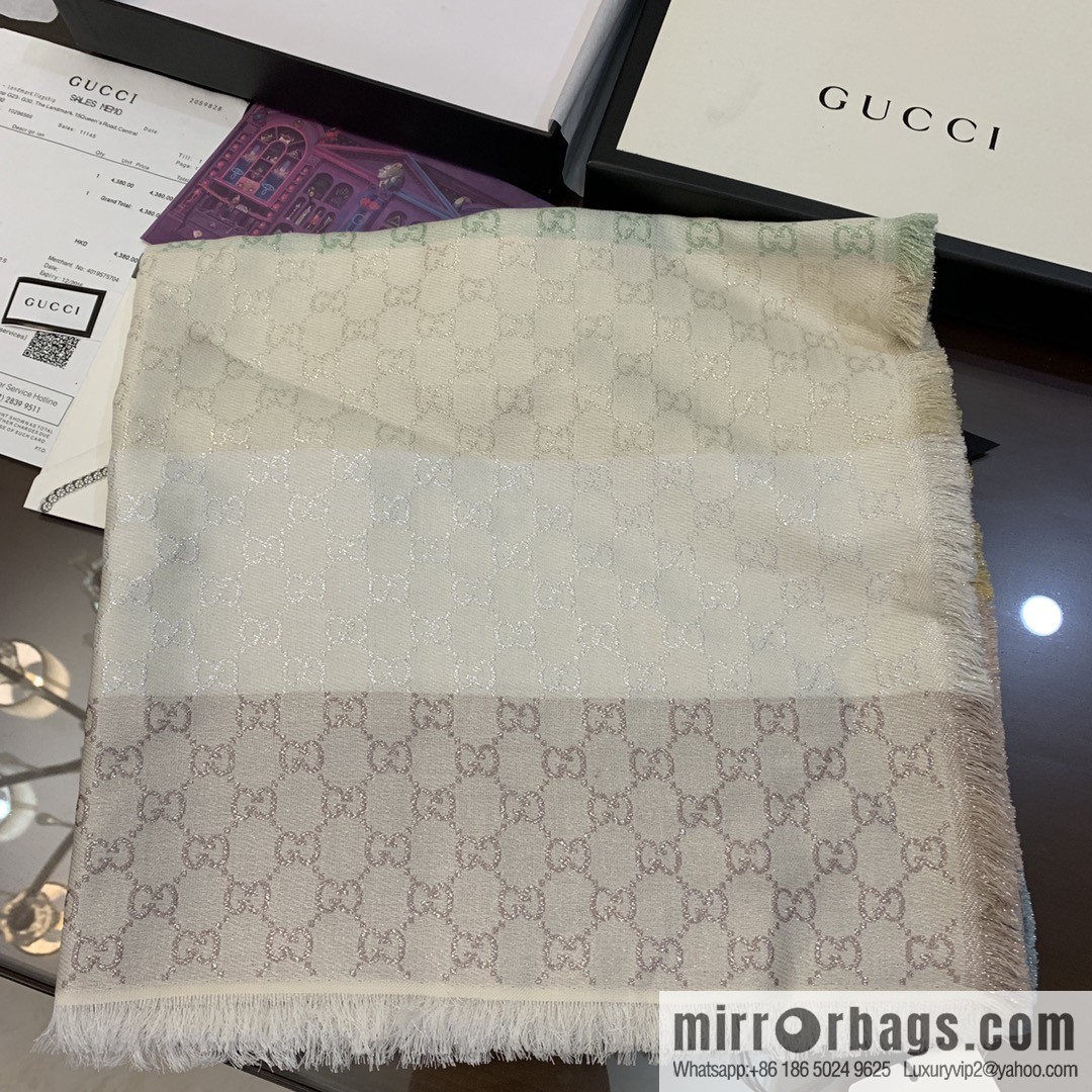 GUCCI Gucci GG logo women's scarf 558274