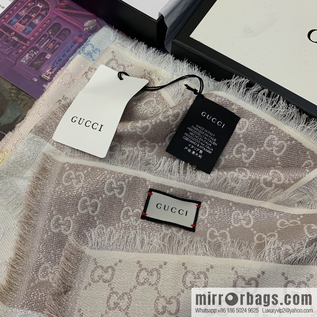 GUCCI Gucci GG logo women's scarf 558274