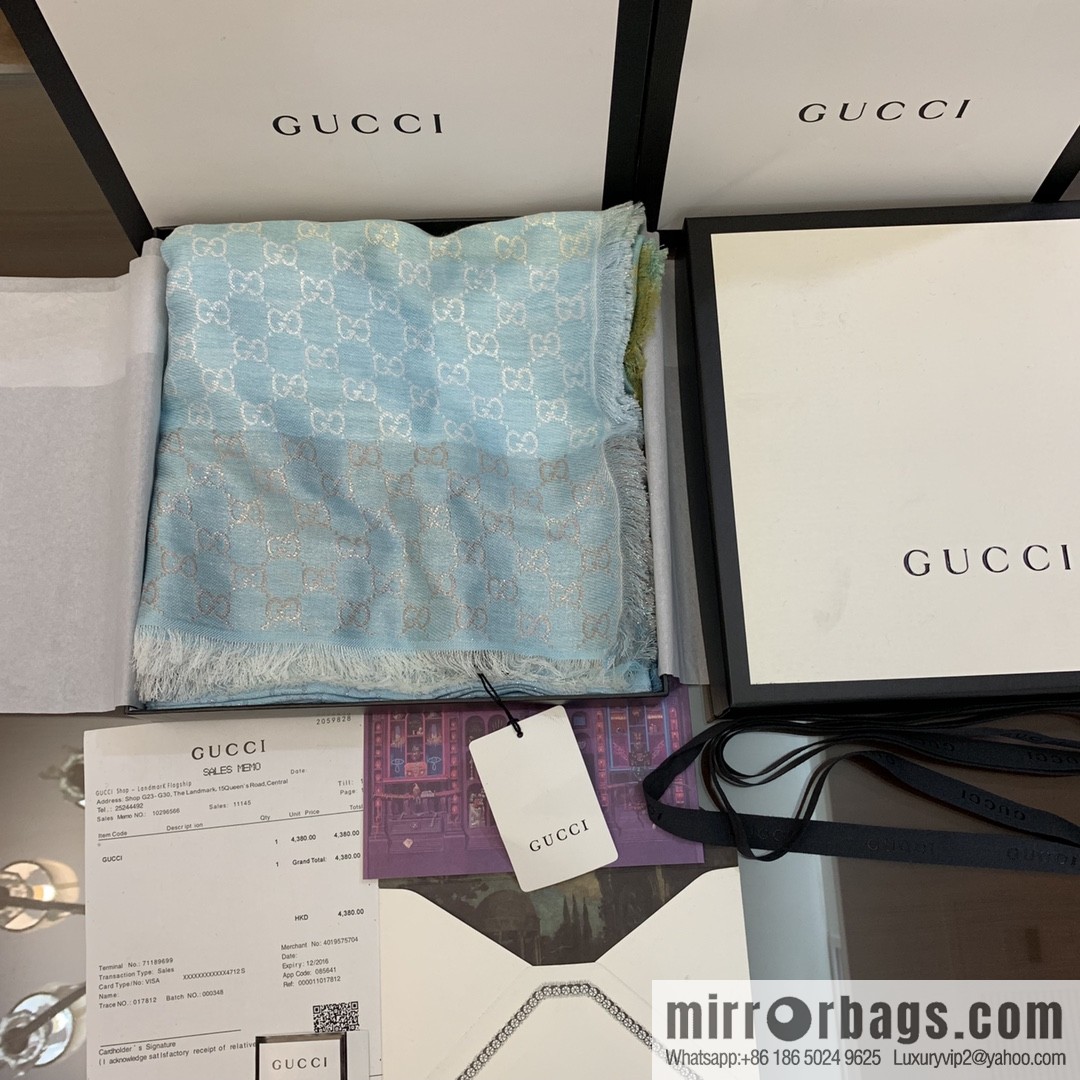 GUCCI Gucci GG logo women's scarf 558274