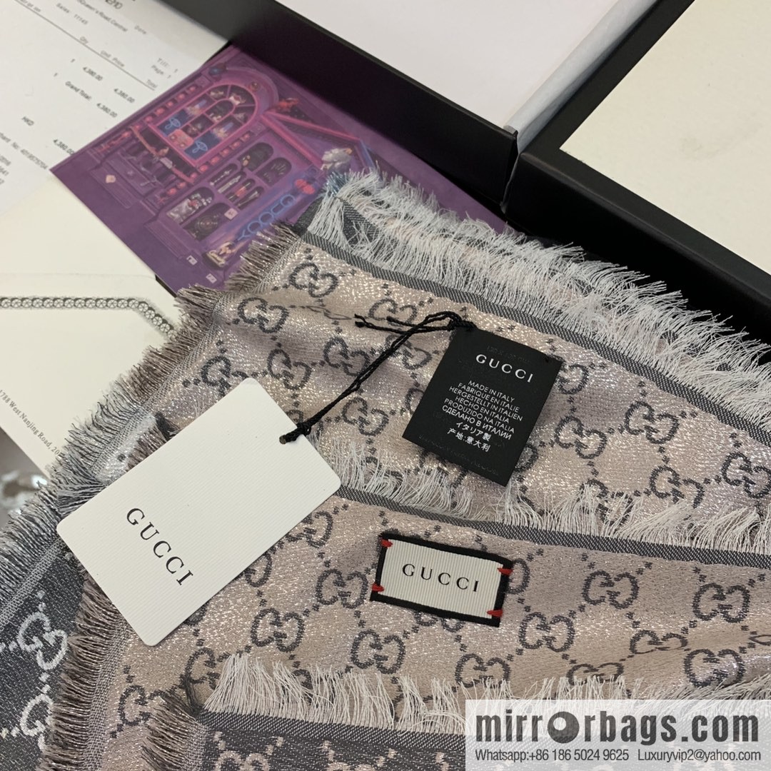 GUCCI Gucci GG logo women's scarf 558274