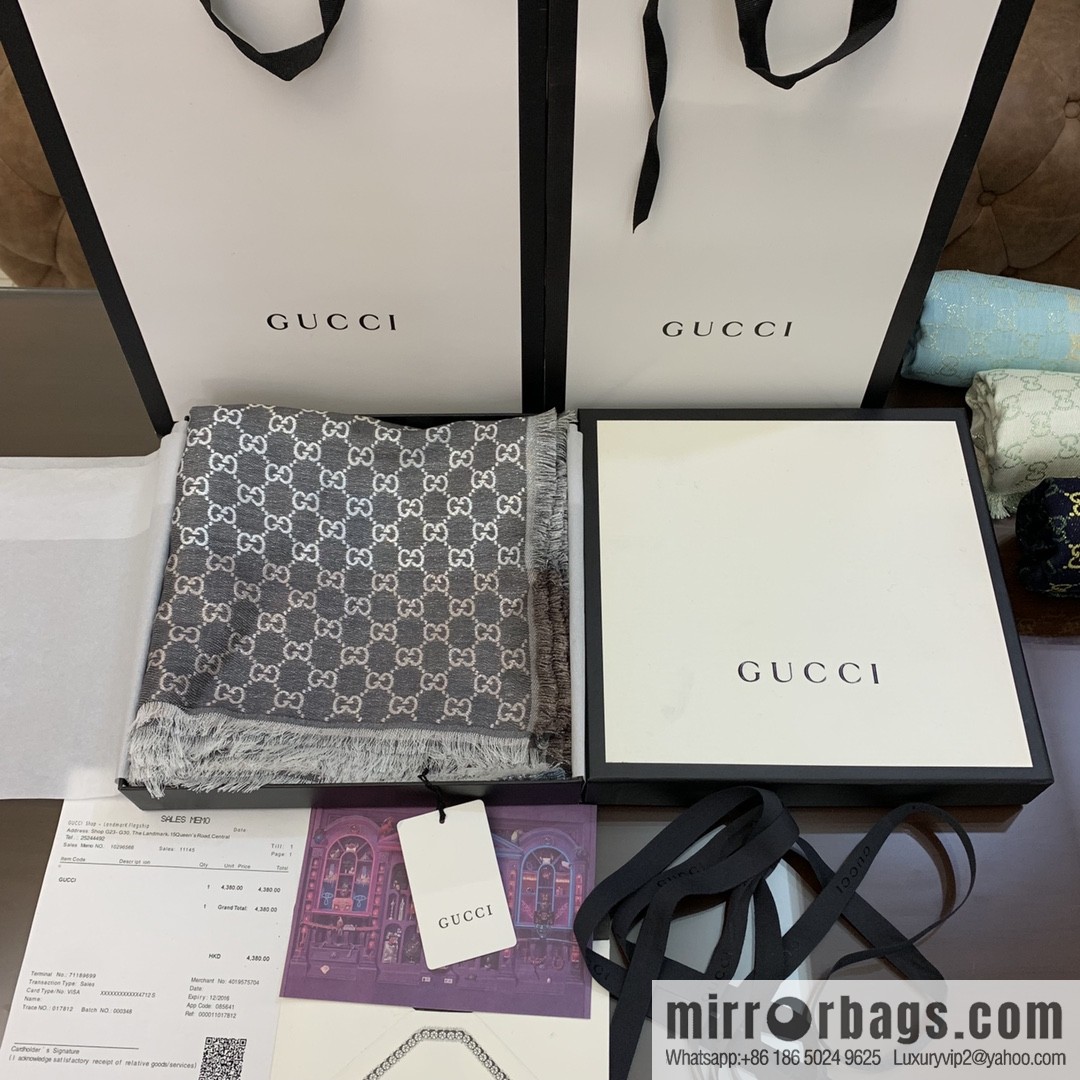 GUCCI Gucci GG logo women's scarf 558274