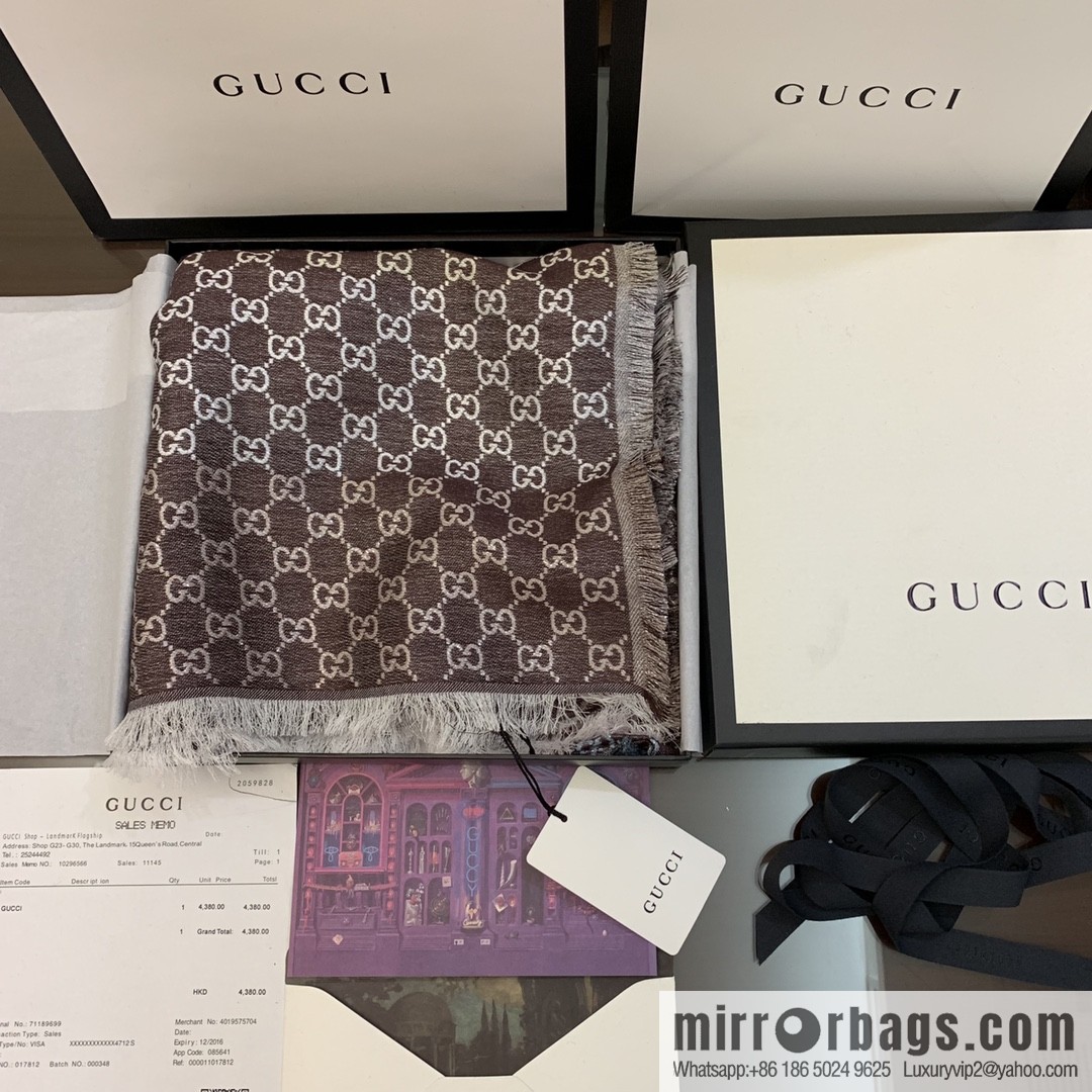 GUCCI Gucci GG logo women's scarf 558274