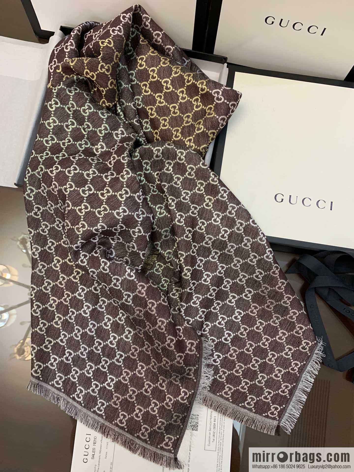 GUCCI Gucci GG logo women's scarf 558274