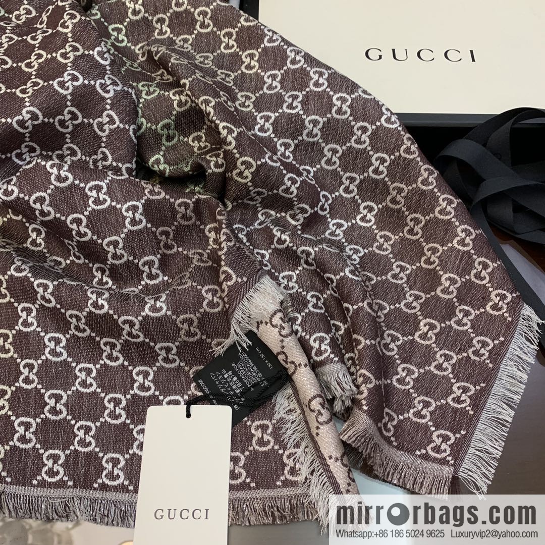 GUCCI Gucci GG logo women's scarf 558274