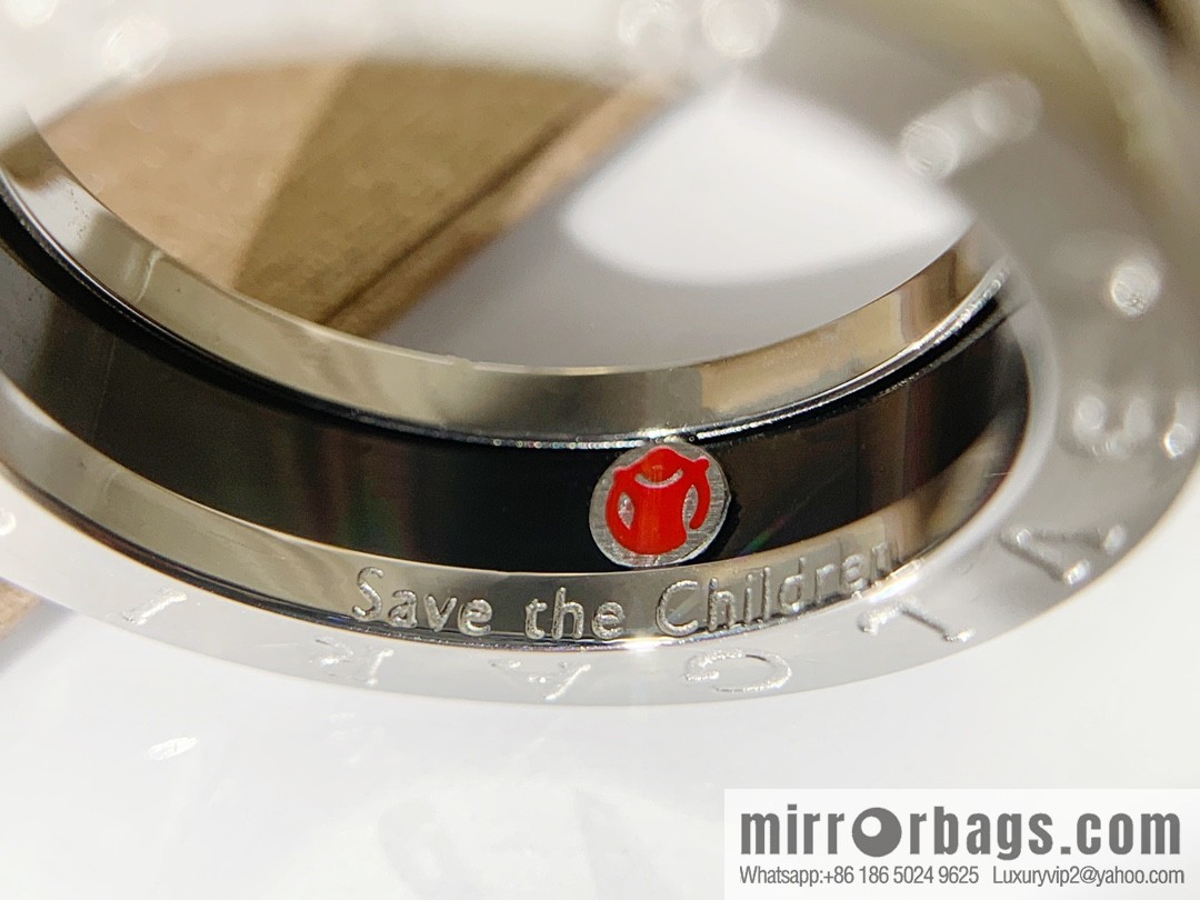 BVLGARI Bulgari charity red man ring electroplating v gold material