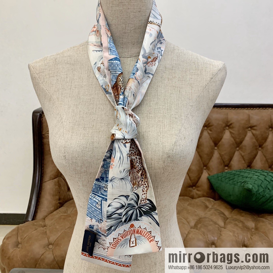 LV Louis Vuitton Voyage Extraordinaire Hair Band M73856