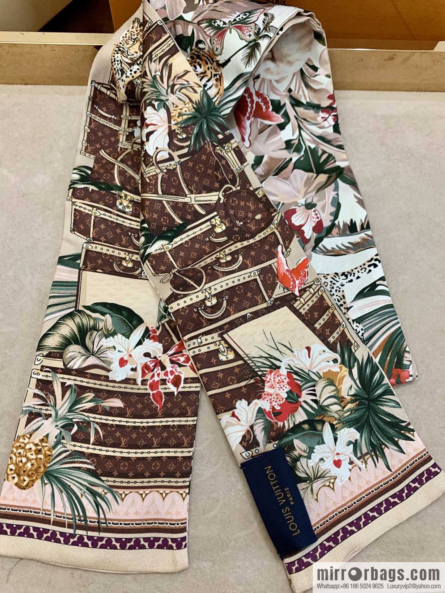 LV Louis Vuitton Voyage Extraordinaire Hair Band M73855