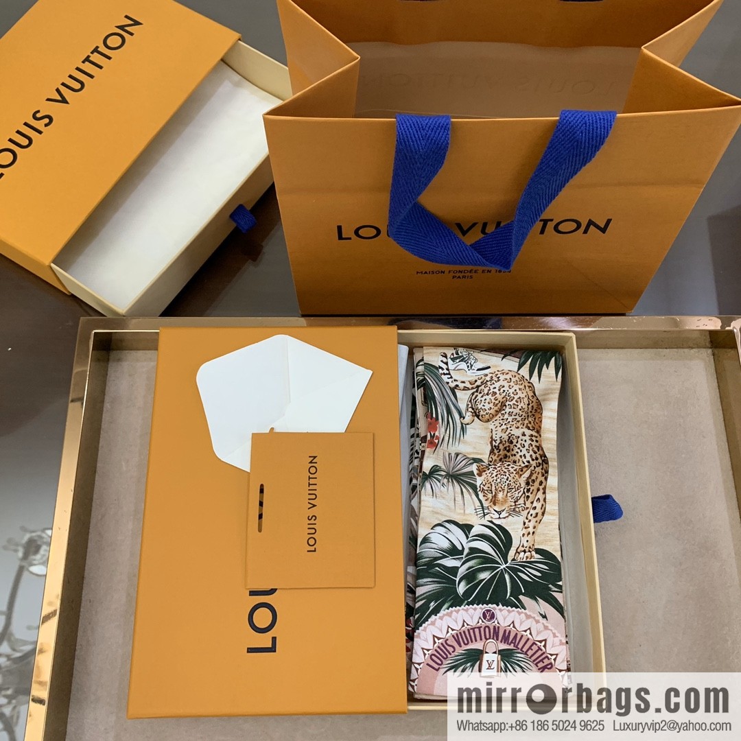 LV Louis Vuitton Voyage Extraordinaire Hair Band M73855