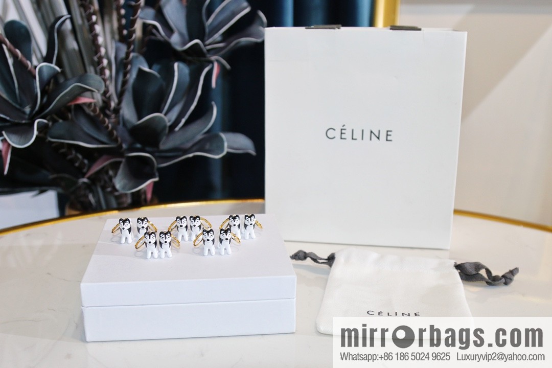New Celine Husky stud earrings