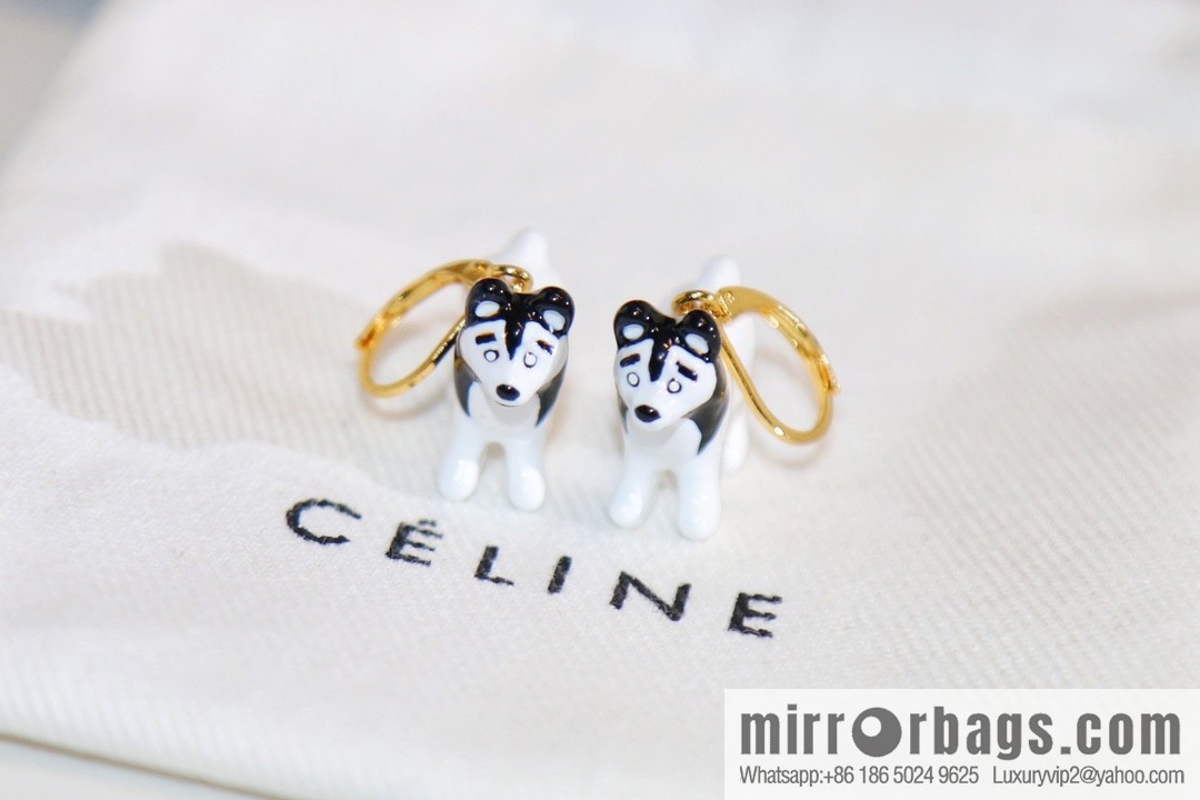 New Celine Husky stud earrings
