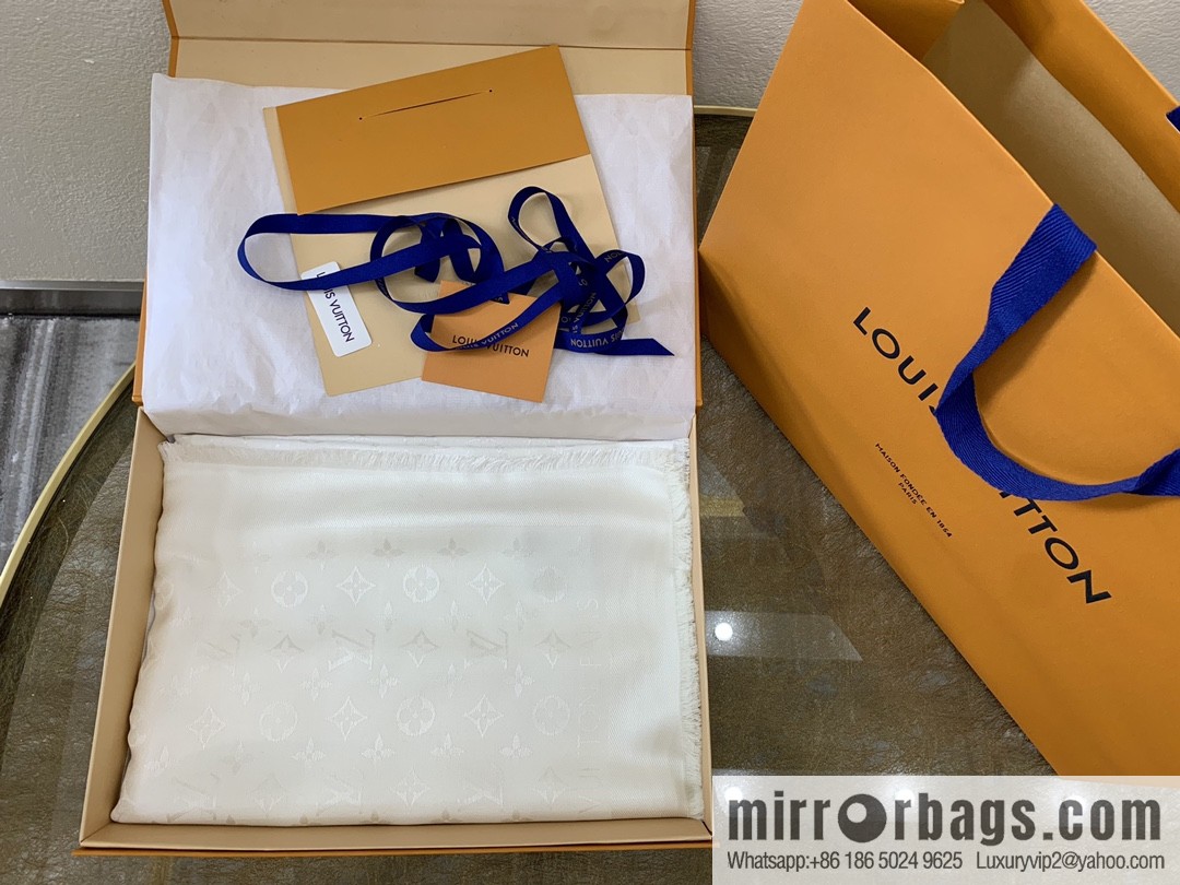 LV Louis Vuitton Monogram Denim Shawl M71378 M71382 M71330 M71329 M72412 M72046 M72273