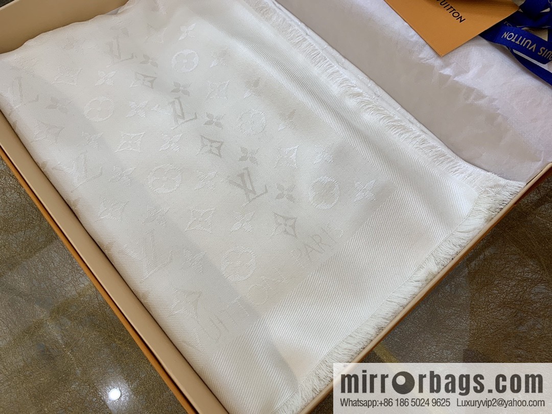 LV Louis Vuitton Monogram Denim Shawl M71378 M71382 M71330 M71329 M72412 M72046 M72273