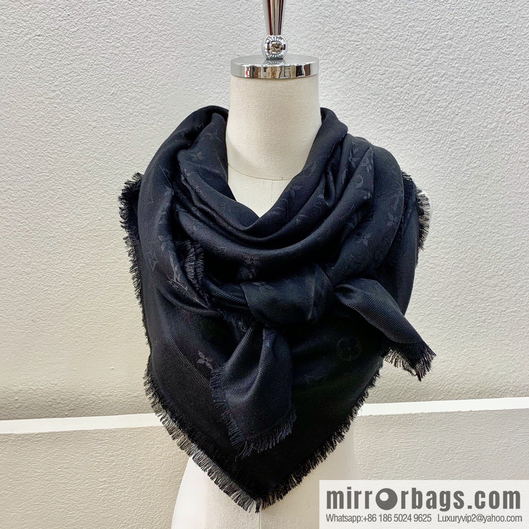 LV Louis Vuitton Monogram Denim Shawl M71378 M71382 M71330 M71329 M72412 M72046 M72273
