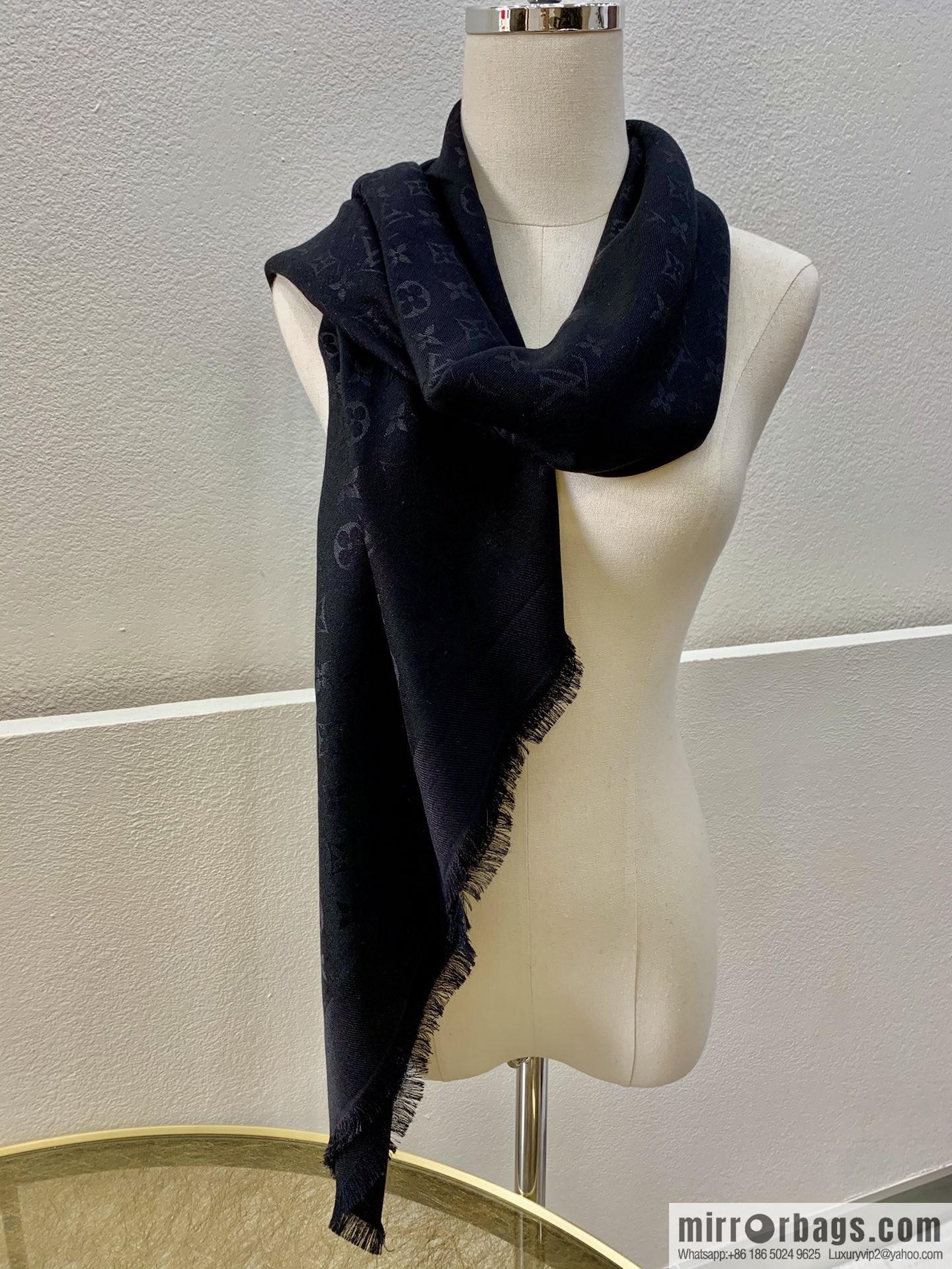 LV Louis Vuitton Monogram Denim Shawl M71378 M71382 M71330 M71329 M72412 M72046 M72273