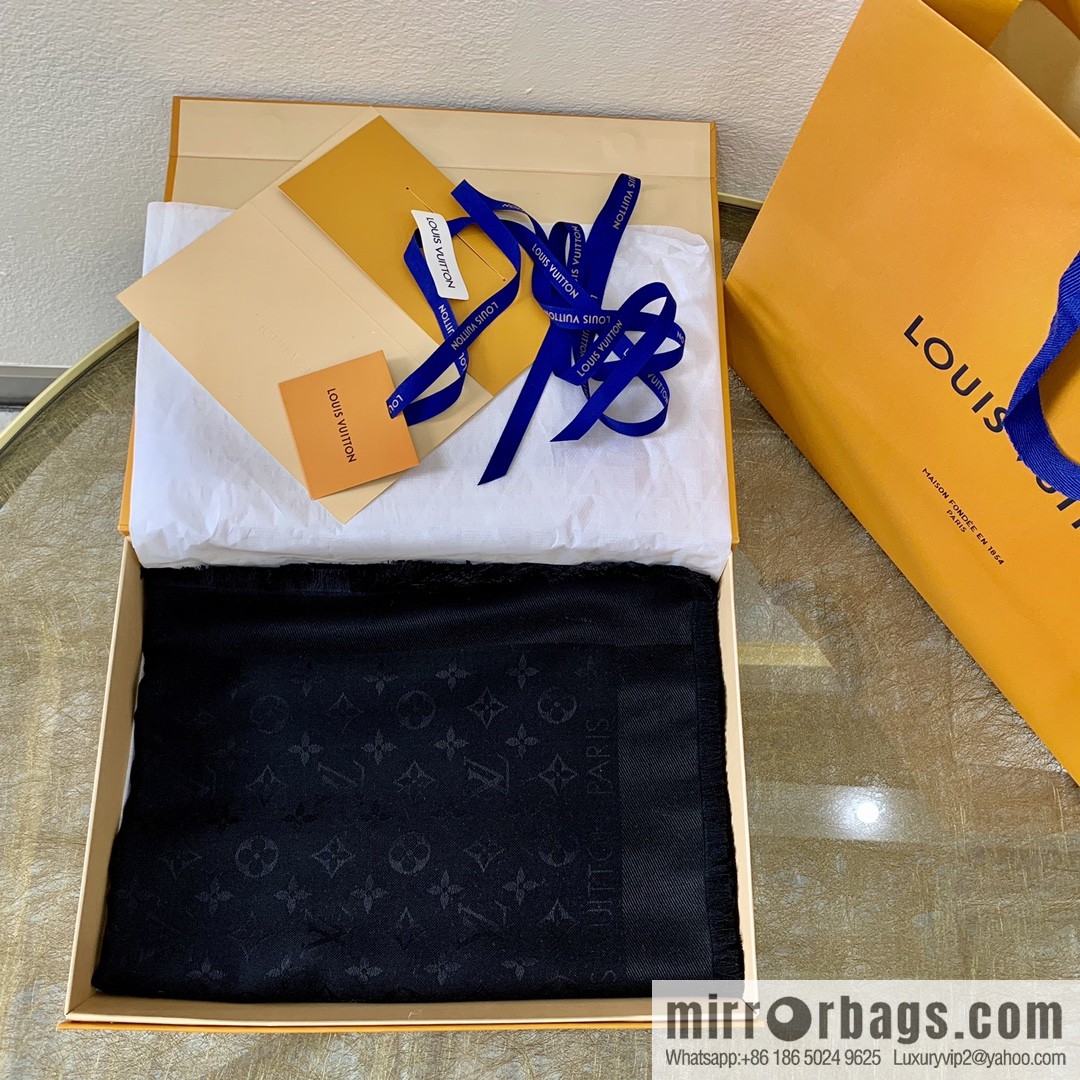 LV Louis Vuitton Monogram Denim Shawl M71378 M71382 M71330 M71329 M72412 M72046 M72273