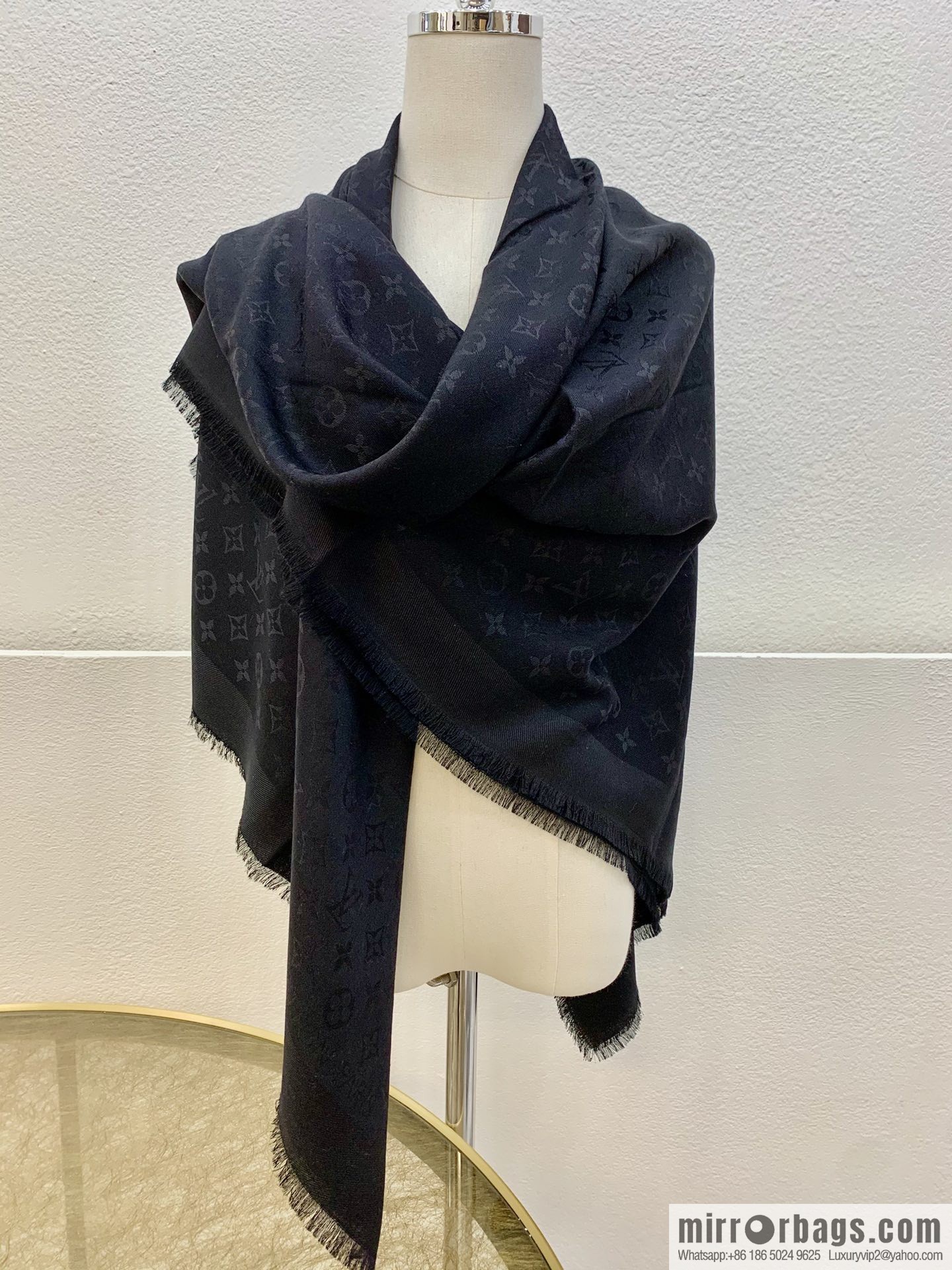 LV Louis Vuitton Monogram Denim Shawl M71378 M71382 M71330 M71329 M72412 M72046 M72273