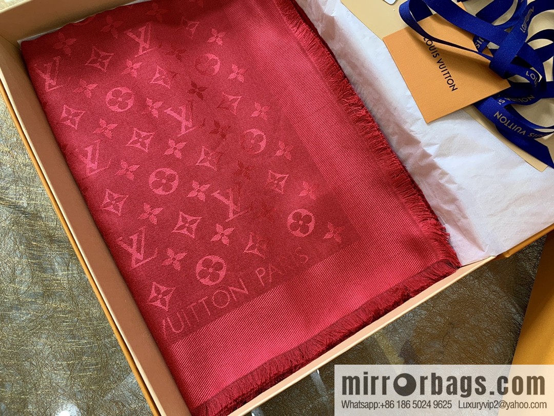 LV Louis Vuitton Monogram Denim Shawl M71378 M71382 M71330 M71329 M72412 M72046 M72273