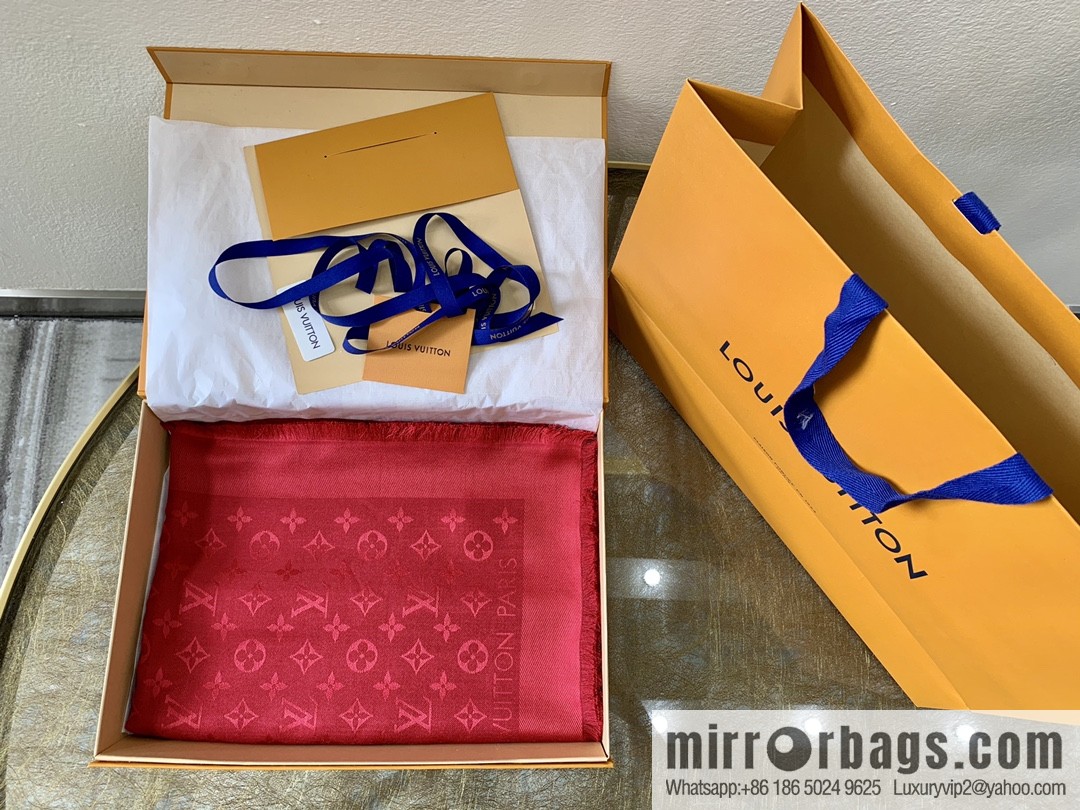 LV Louis Vuitton Monogram Denim Shawl M71378 M71382 M71330 M71329 M72412 M72046 M72273