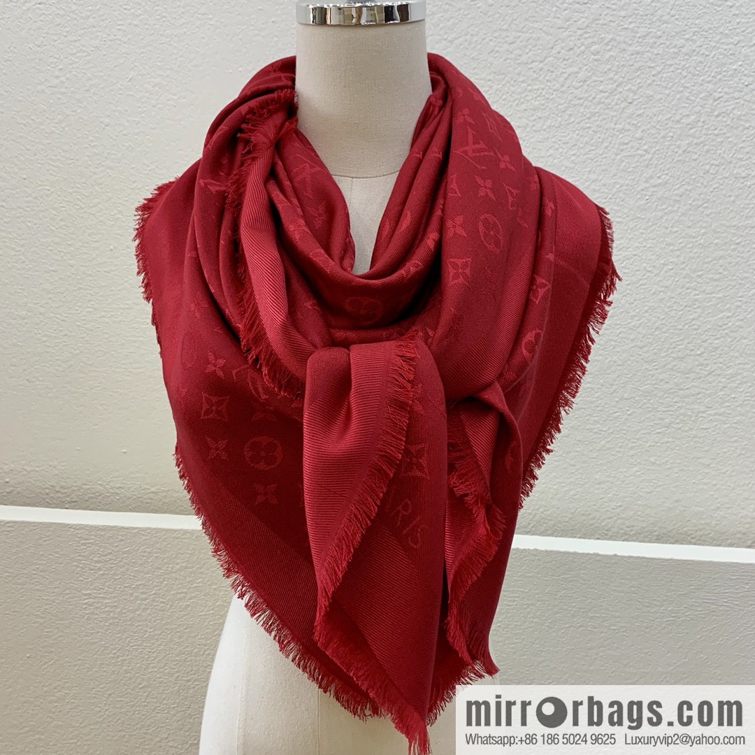 LV Louis Vuitton Monogram Denim Shawl M71378 M71382 M71330 M71329 M72412 M72046 M72273