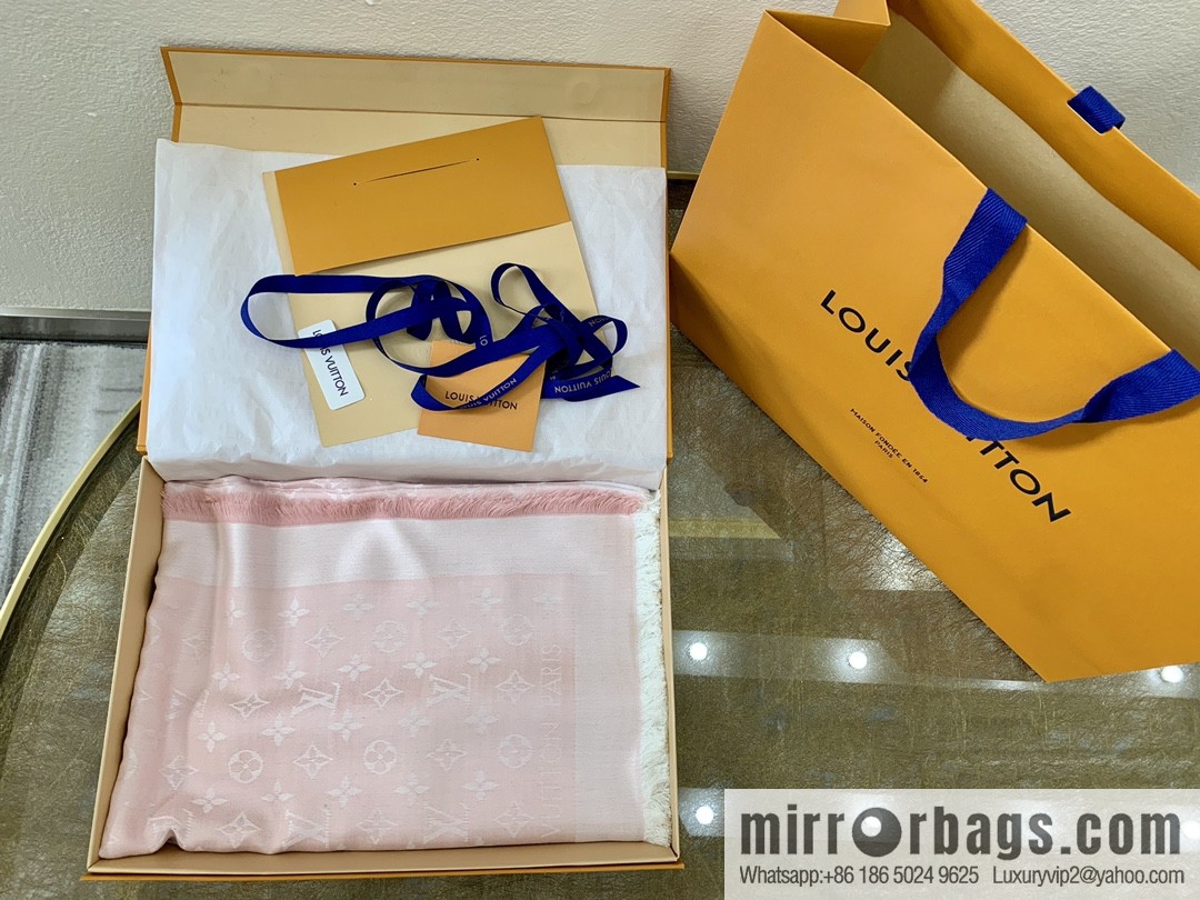 LV Louis Vuitton Monogram Denim Shawl M71378 M71382 M71330 M71329 M72412 M72046 M72273