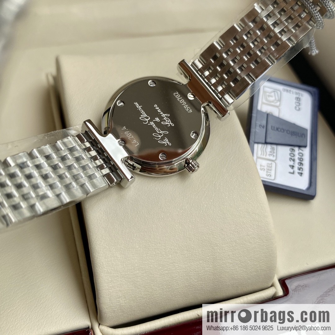 Ultra-thin 4mm~ Longines Garland Series - Elegant Luxury Ladies Quartz Watch