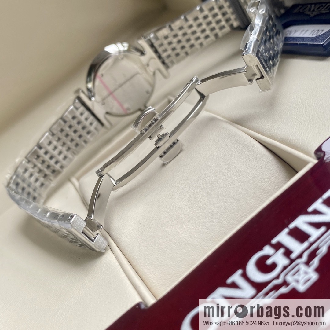 Ultra-thin 4mm~ Longines Garland Series - Elegant Luxury Ladies Quartz Watch