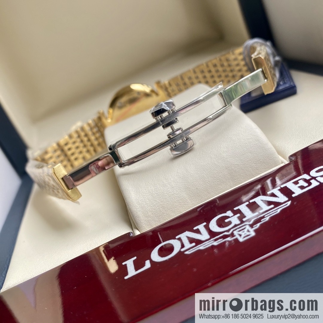 Ultra-thin 4mm~ Longines Garland Series - Elegant Luxury Ladies Quartz Watch