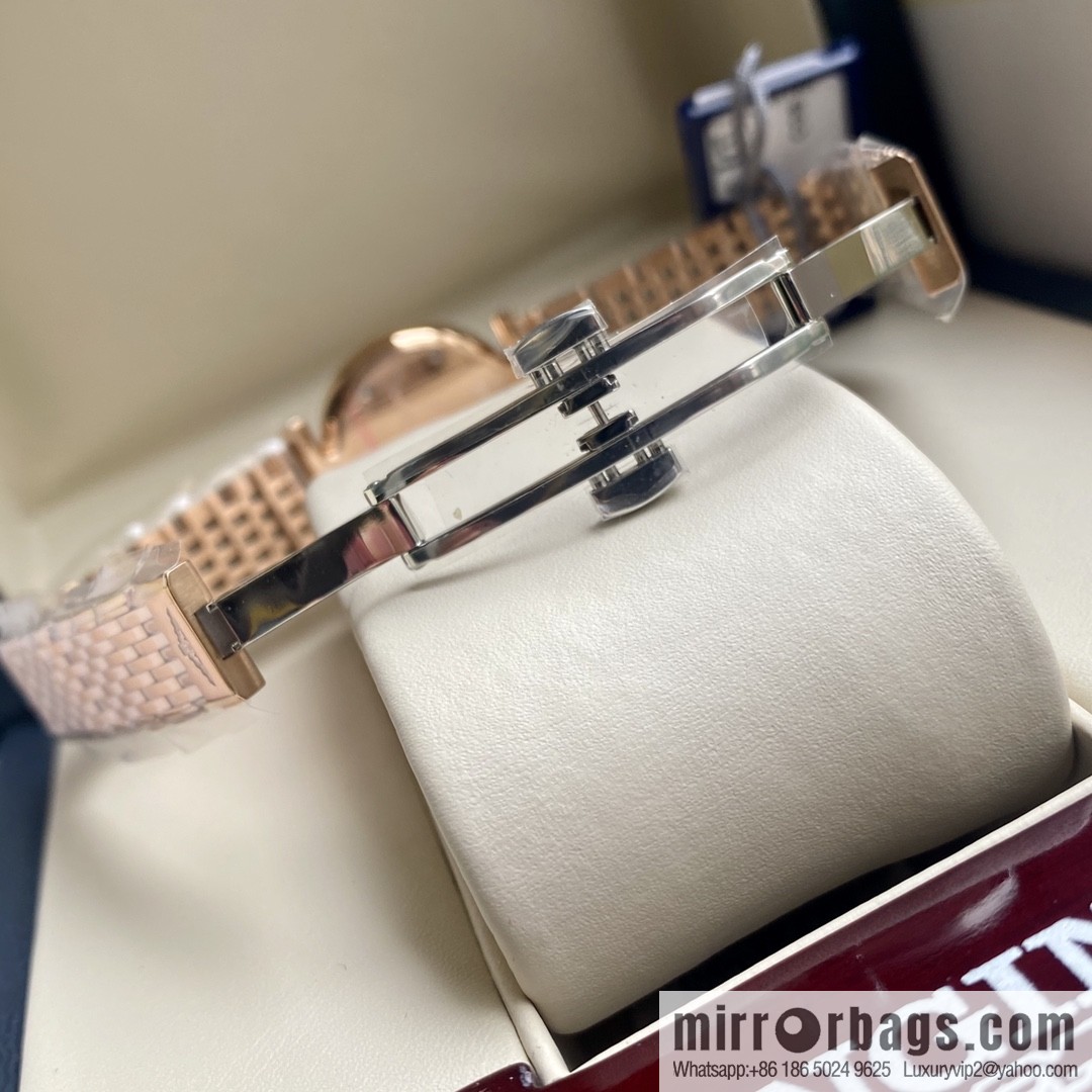 Ultra-thin 4mm~ Longines Garland Series - Elegant Luxury Ladies Quartz Watch