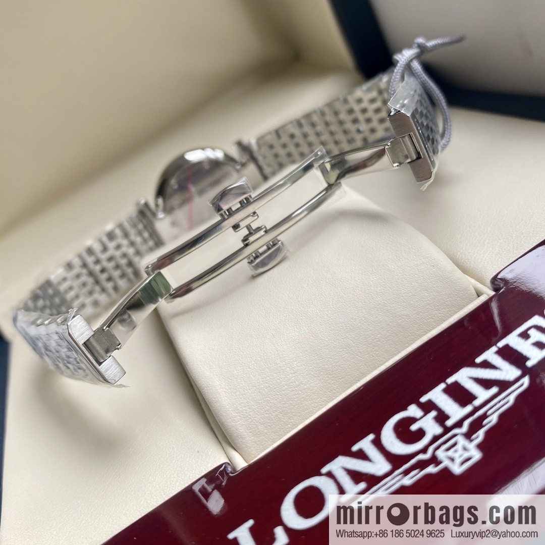 Ultra-thin 4mm~ Longines Garland Series - Elegant Luxury Ladies Quartz Watch