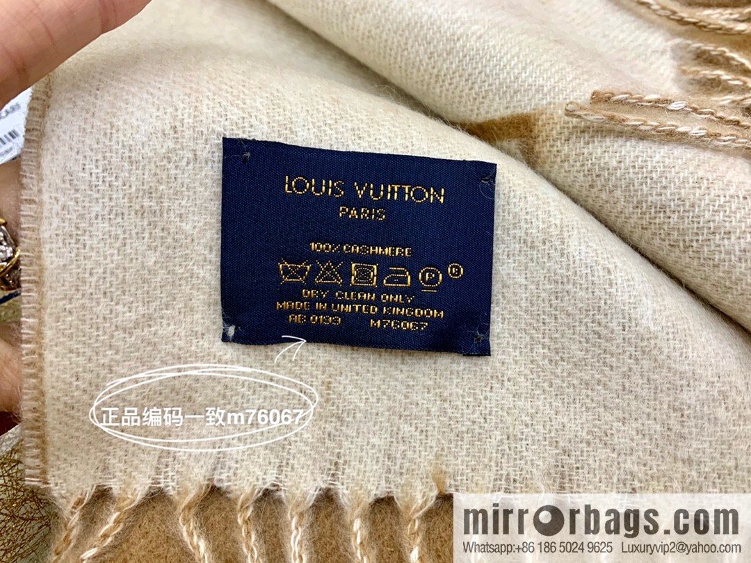 LV Louis Vuitton fringed trim 100% cashmere Reykjavik scarf M75704 #M75505 #M71040 #M71041 #M76637 #M76067