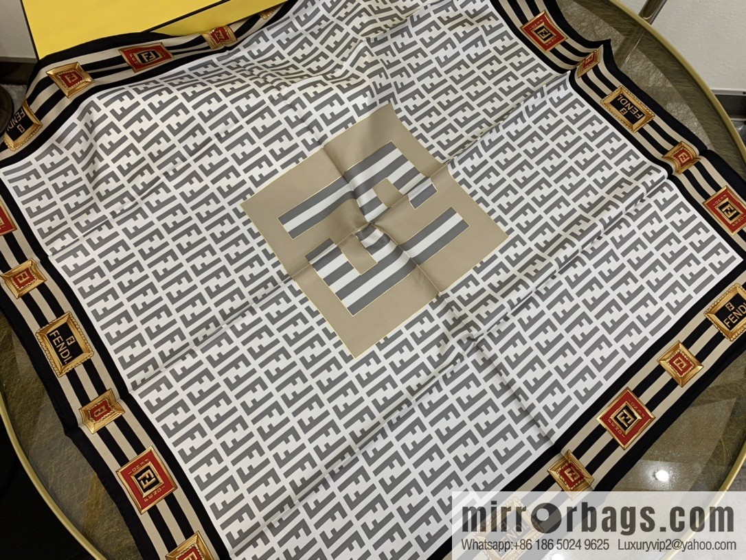 Fendi's new 100% silk scarf