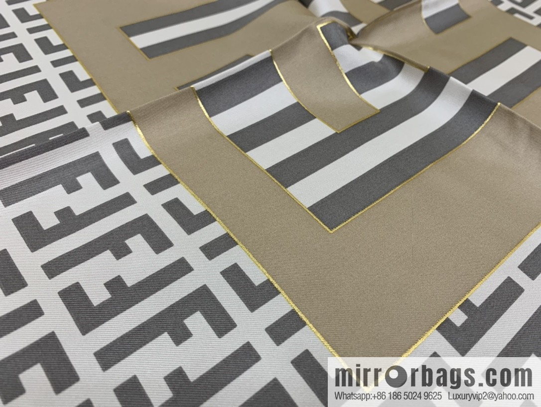 Fendi's new 100% silk scarf
