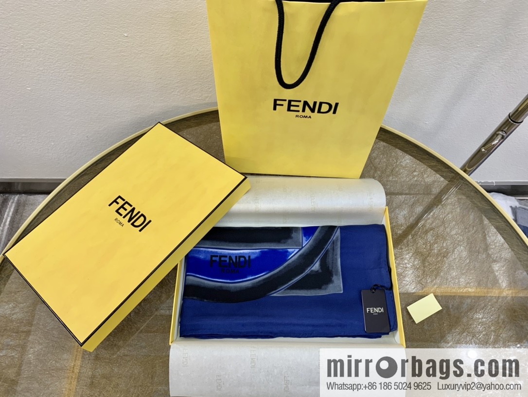 Fendi 100% imported silk scarf