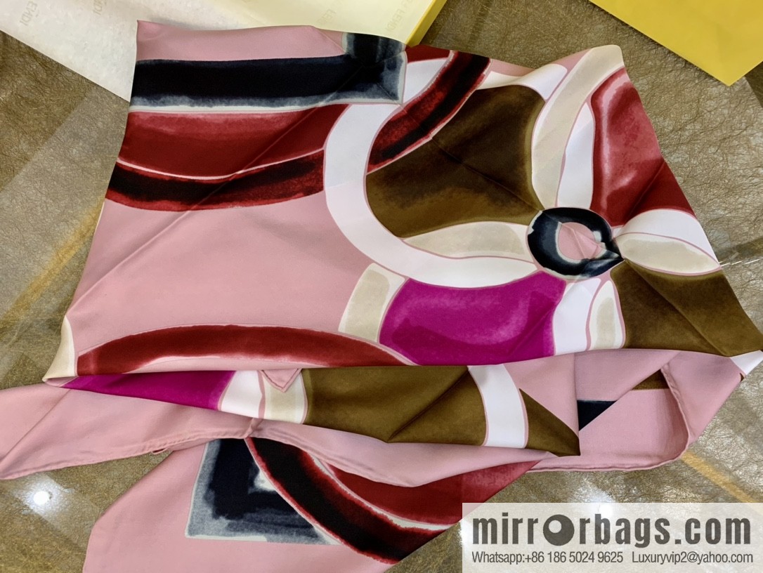 Fendi 100% imported silk scarf