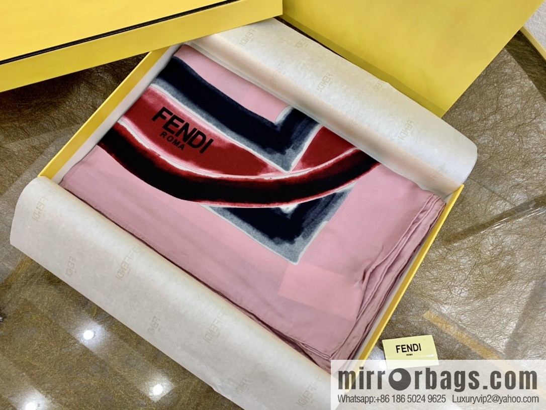 Fendi 100% imported silk scarf