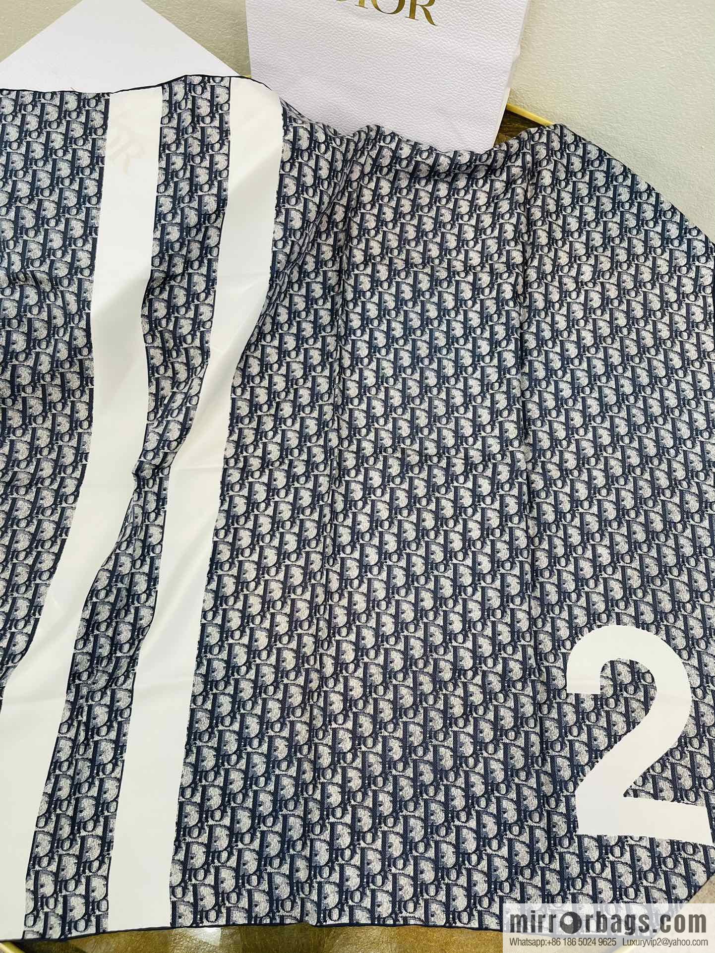 Dior sand wash 100% silk scarf