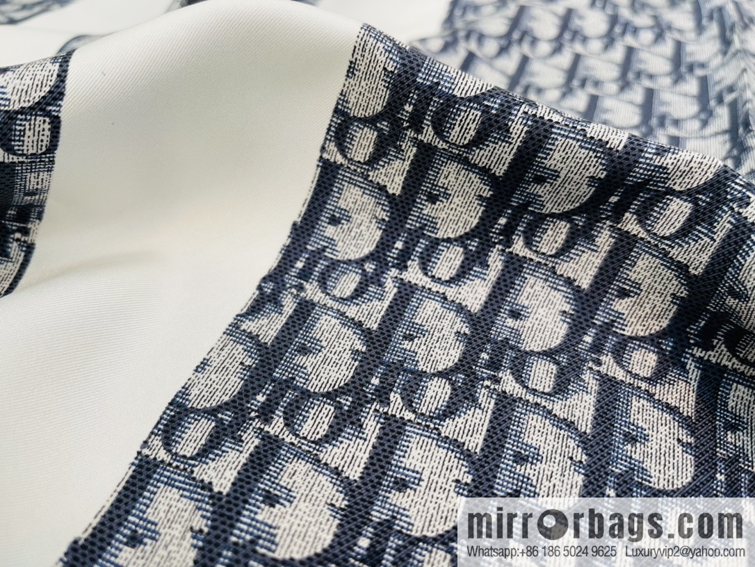 Dior sand wash 100% silk scarf