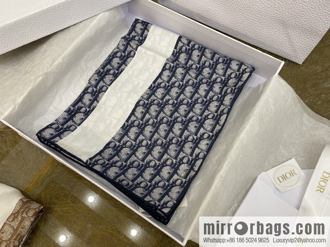 Dior sand wash 100% silk scarf