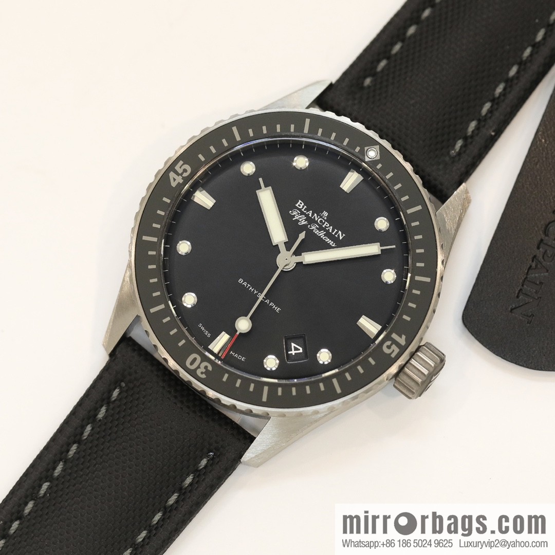 [GF New Products] Steel Case Blancpain Fifty Hunts Series Blancpain Self-produced Cal.1315 Movement Watch